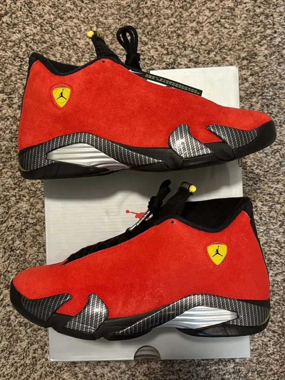 Air Jordan 14 Retro 'Ferrari' 2025 Challenge Red/Black